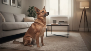 Dog ignores commands outside but sits calmly inside the home