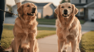 Reactive vs aggressive dog showing warning body language